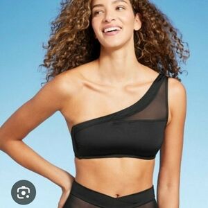 Shade & Shore Black Bikini Top